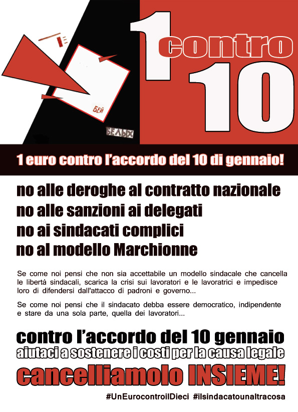1 euro contro il 10 gennaio!